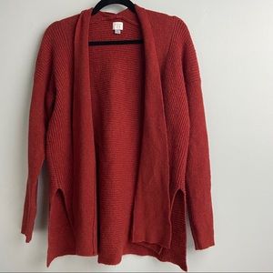 A New Day Red Cardigan sweater